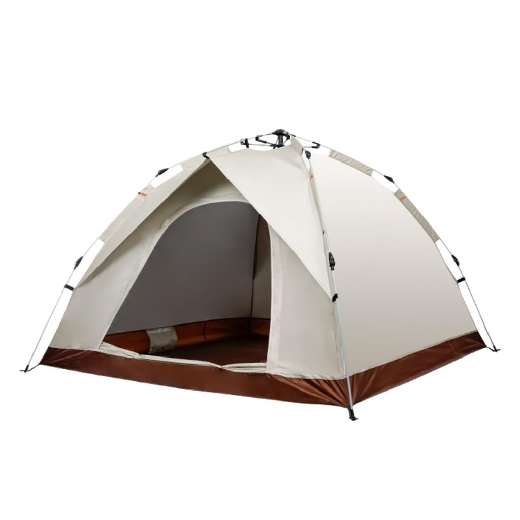 Amazon.co.jp: キャンプテント 3-4人用アウトドアキャンプテント